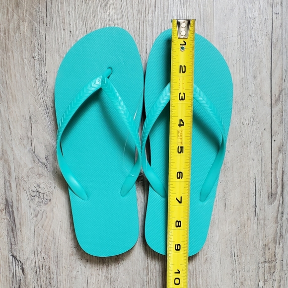 Aqua Flip Flops - S - Picture 3 of 5